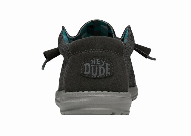 Buty Hey Dude Wally Sox Charcoal