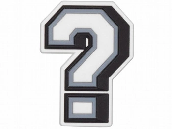 Jibbitz Crocs Question Mark