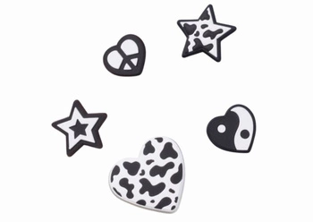 Jibbitz Crocs Mono BnW 5 Pack