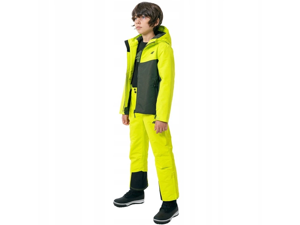 Kurtka narciarska chłopięca 4F khaki