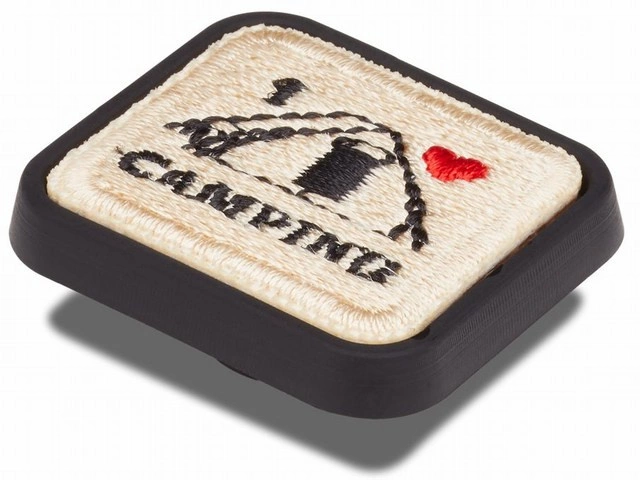 Jibbitz Crocs I Love Camping Patch