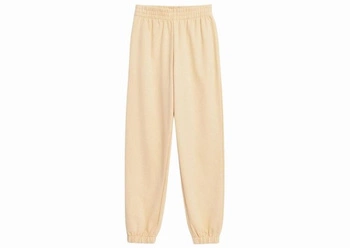 Spodnie damskie 4F jasny żółty