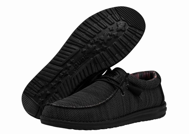Buty Hey Dude Wally Sox Jet Black