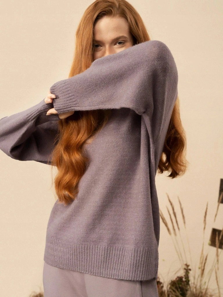 Sweter Outhorn fiolet