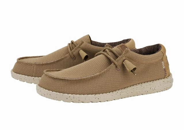Buty Hey Dude Wally Sport Mesh Tan/White