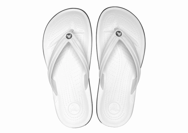 Klapki Crocs Crocband Flip White