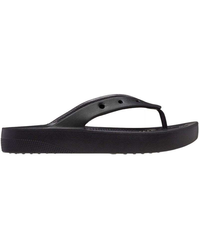 Klapki Crocs Classic Platform Flip W Black