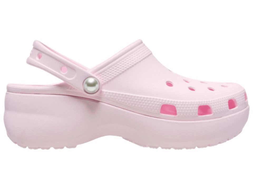 Klapki Crocs Classic Platform Pink Milk