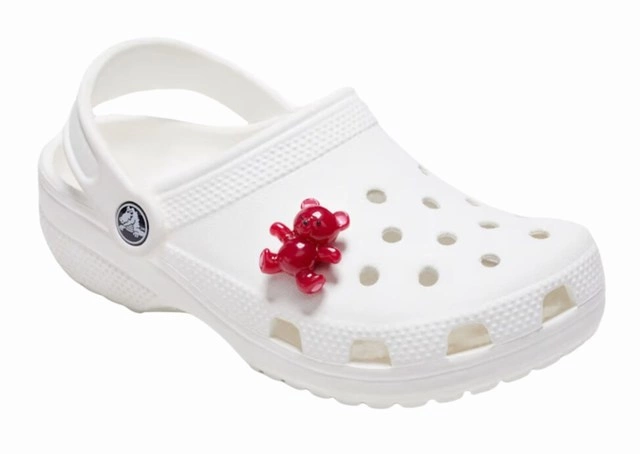 Jibbitz Crocs Pink Acrylic Teddy
