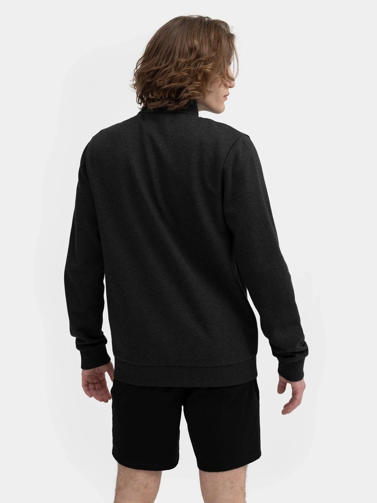 Bluza 4F ciemny szary melanż