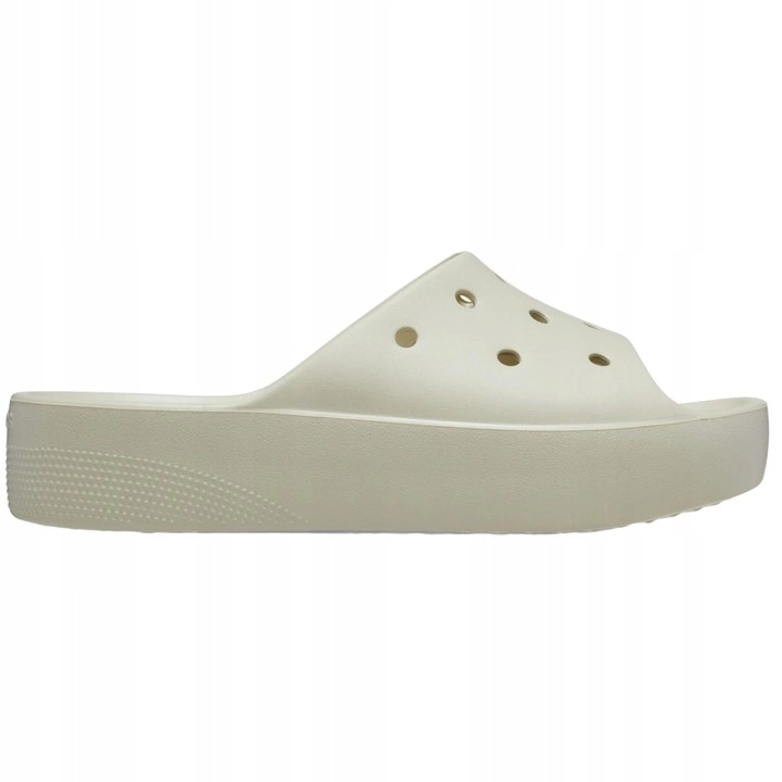 Klapki Crocs Classic Platform Slide W Bone