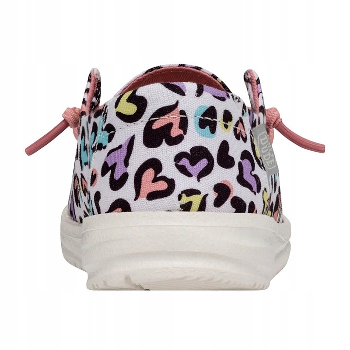 Buty Hey Dude Wendy Youth Cat White Leopard