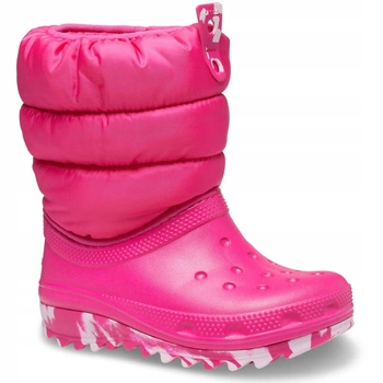 Śniegowce Crocs candy pink