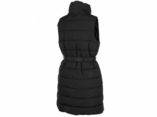 Kamizelka damska 4F głęboka czerń