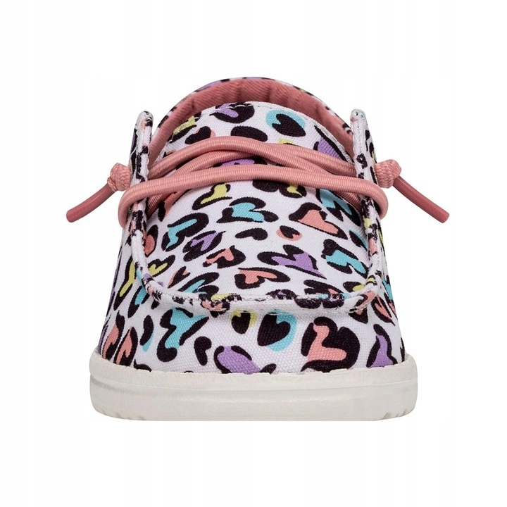 Buty Hey Dude Wendy Youth Cat White Leopard