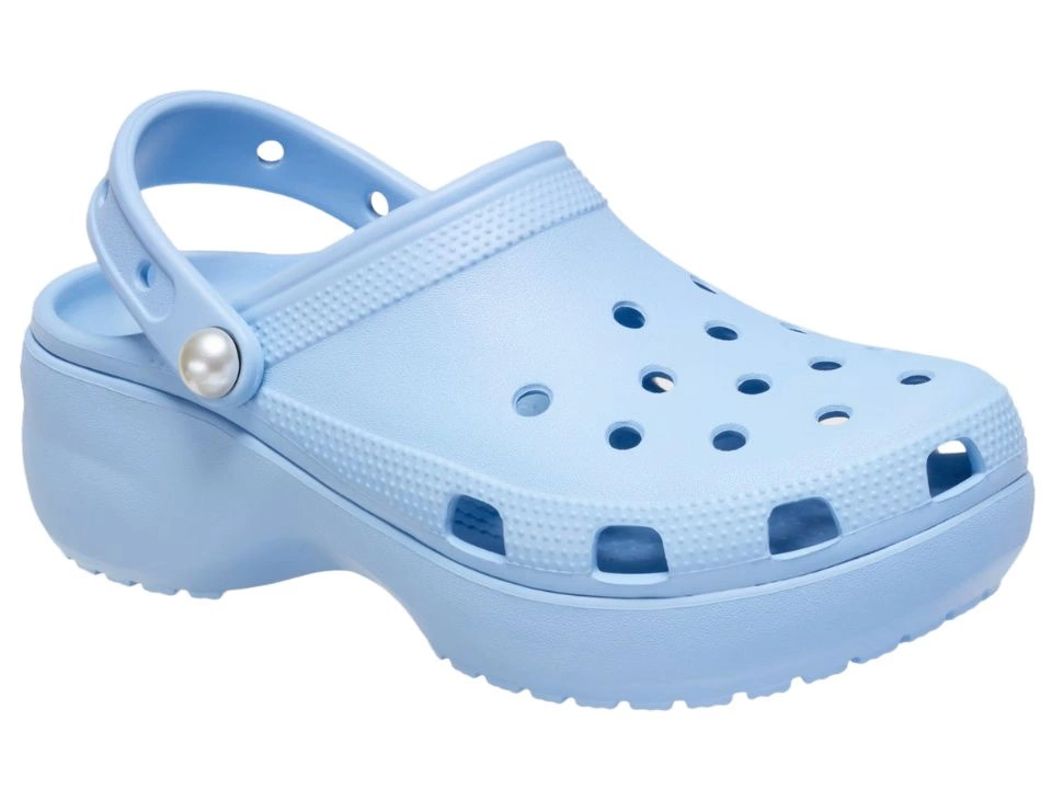 Klapki Crocs Classic Platform Clue Calcite