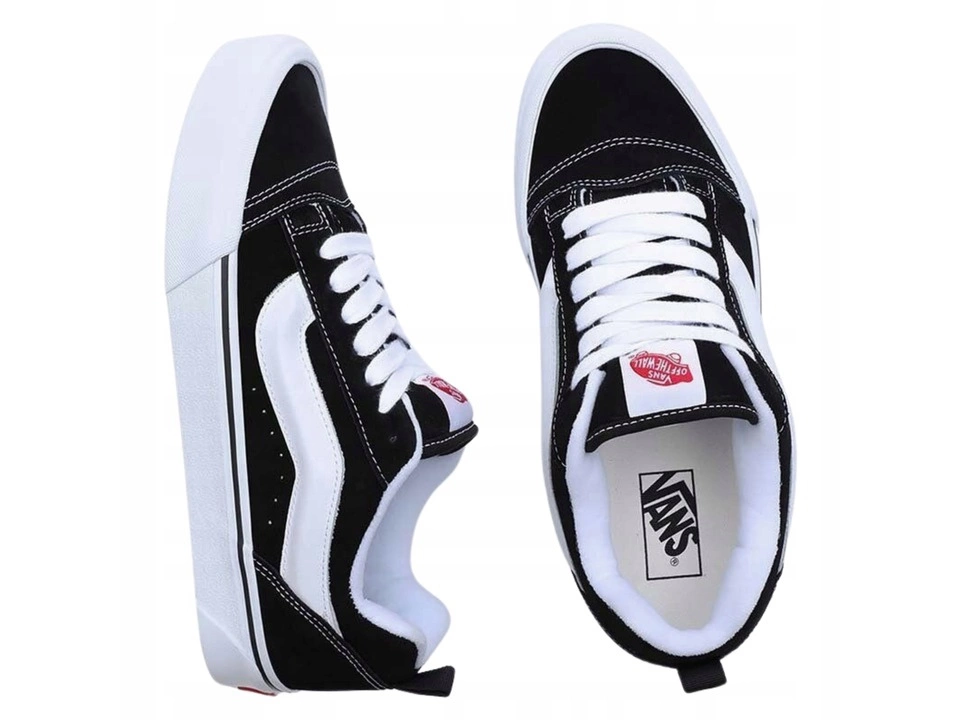 Buty Vans Knu Skool Black True White