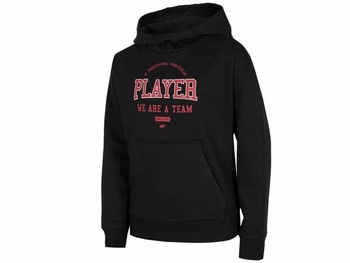 Bluza chłopięca 4F głęboka czerń