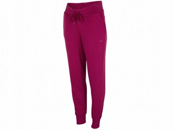 Spodnie damskie 4F ciemny róż
