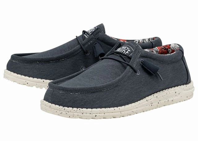 Buty Hey Dude Wally Stretch Canvas Blue