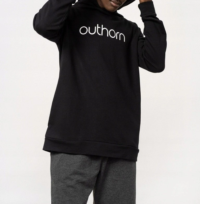 Bluza męska Outhorn głęboka czerń 