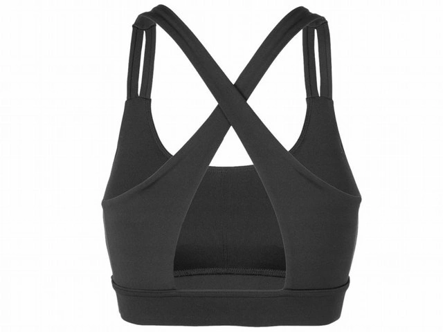 Biustonosz sportowy 4F głęboka czerń