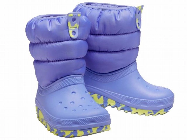 Śniegowce Crocs digital violet