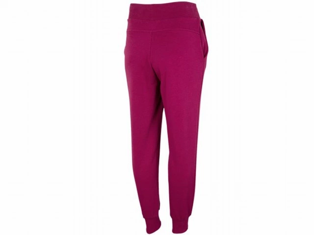 Spodnie damskie 4F ciemny róż
