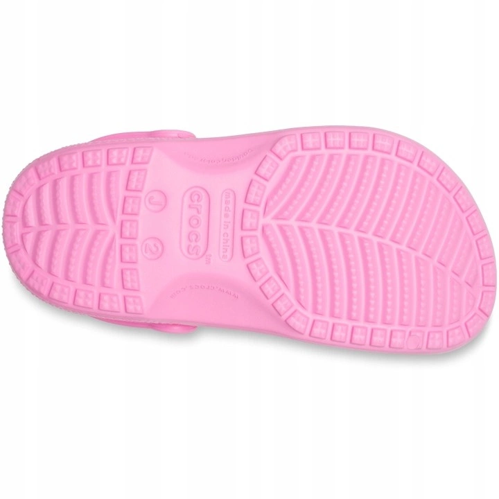 Klapki Crocs Classic Kids Clog Taffy Pink