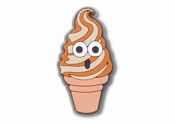 Jibbitz Crocs Lights Up Ice Cream