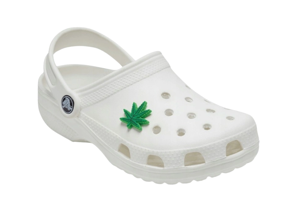 Jibbitz Crocs Hemp Leaf