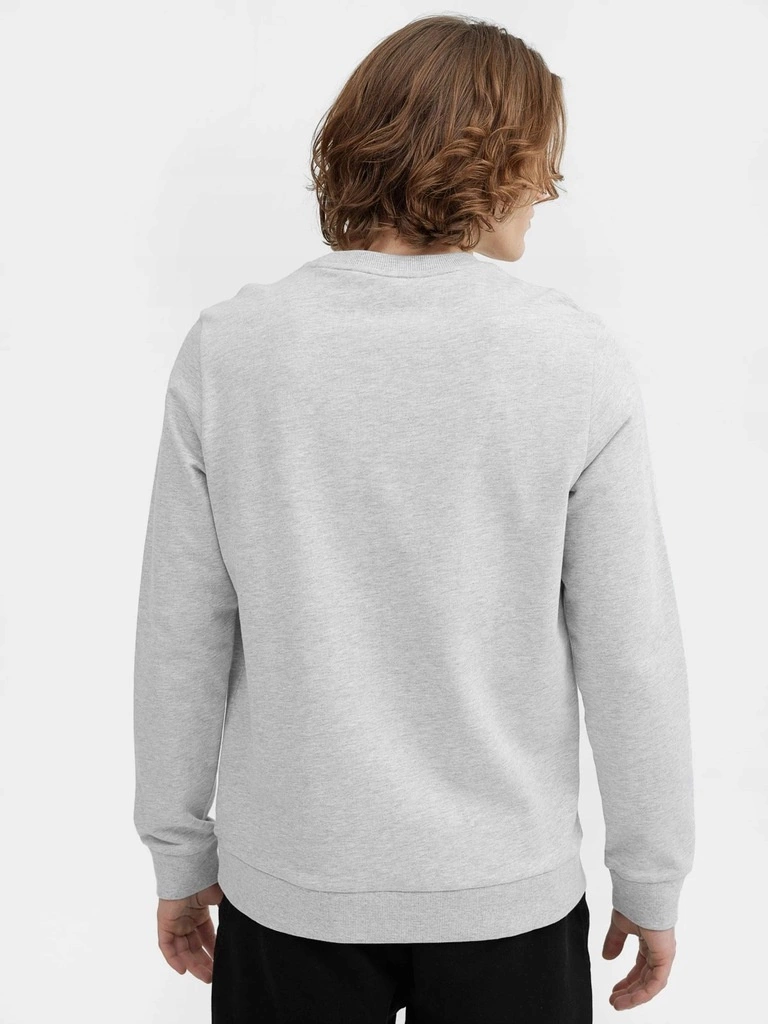 Bluza 4F chłodny jasny szary melanż