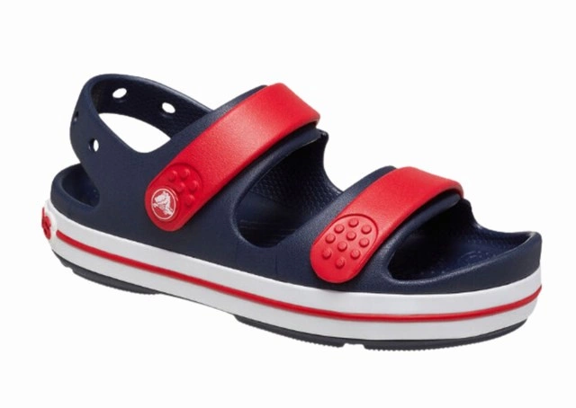 Sandały Crocs Crocband Cruiser Sandal Kids Navy/Versity Red