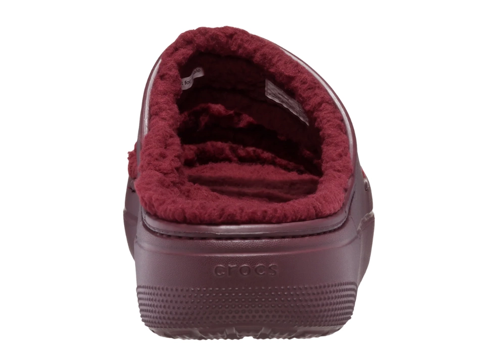 Klapki Crocs Classic Cozzy Sandal dark cherry