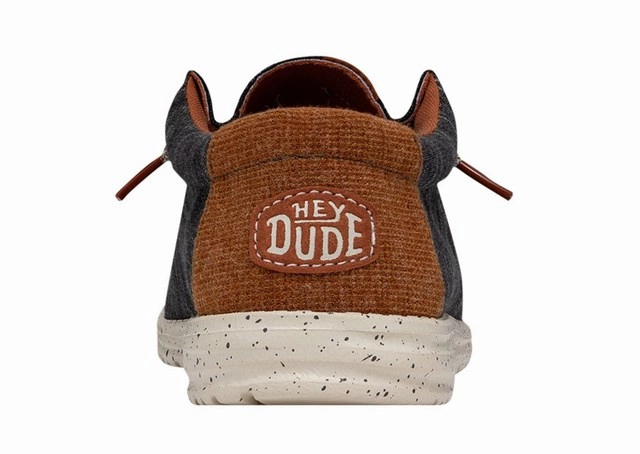 Buty Hey Dude Wally Jersey Charcoal