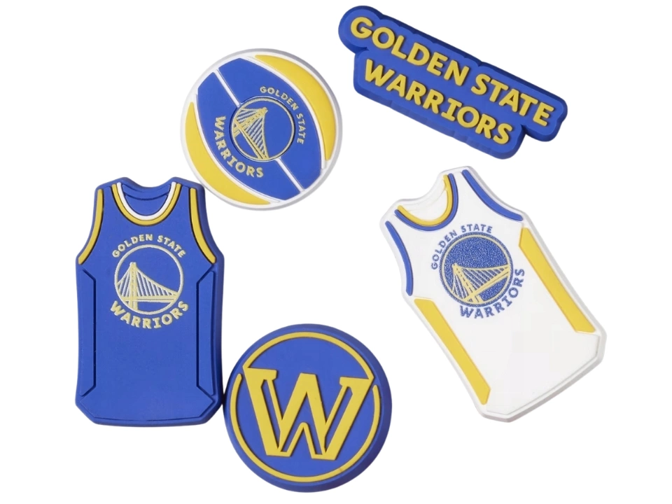 Jibbitz Crocs NBA Golden State Warriors 5 Pack