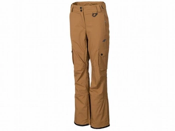 Spodnie snowboardowe damskie 4F brąz