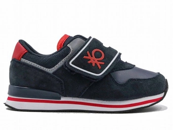 Buty Benetton Bumber Velcro Deep/Red