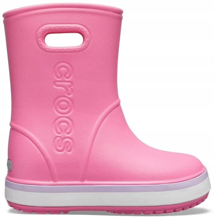 Kalosze Crocs Rain Boot Kids Pink Lemonade/Lavende