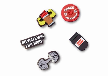 Jibbitz Crocs Weightlifting 5 Pack