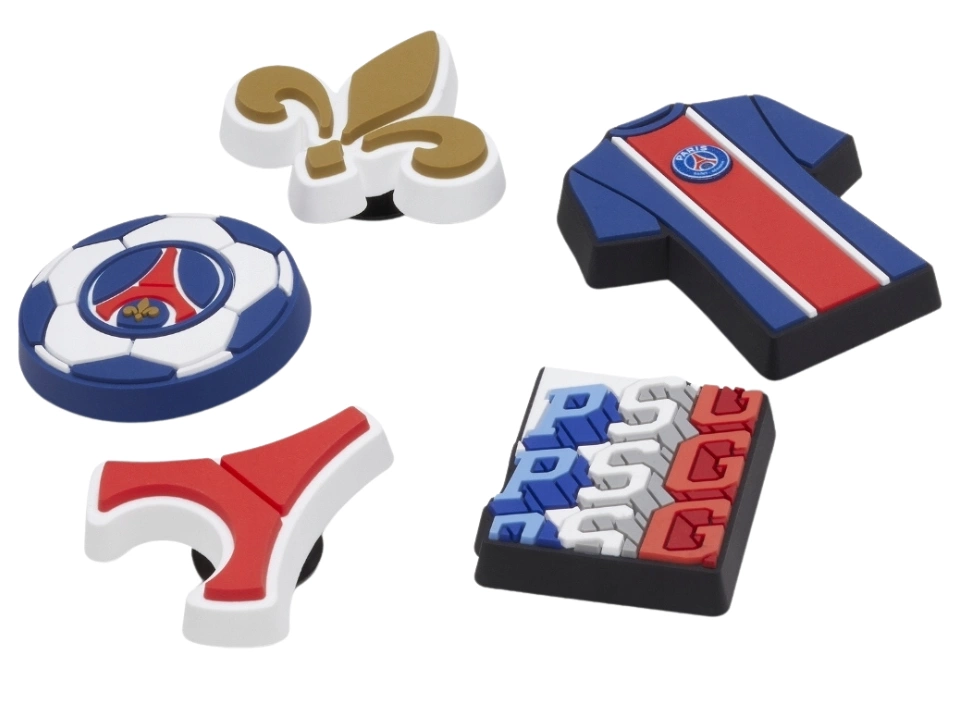 Jibbitz Crocs PSG Paris St Germain 5 Pack