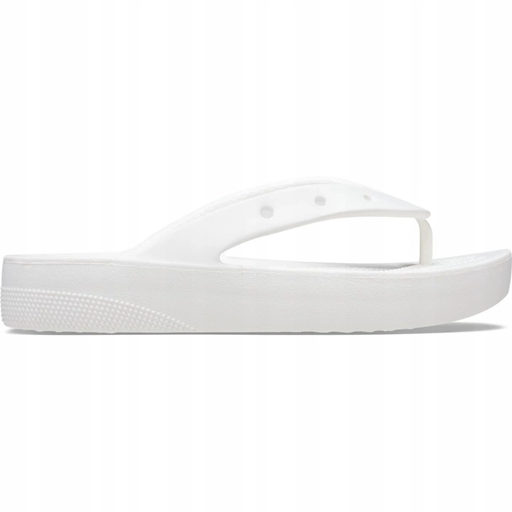 Klapki Crocs Classic Platform Flip W White