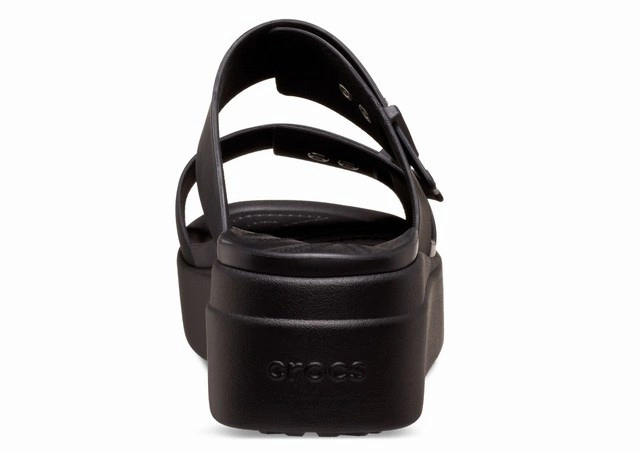 Sandały Crocs Brooklyn Low Wedge Sandal Black