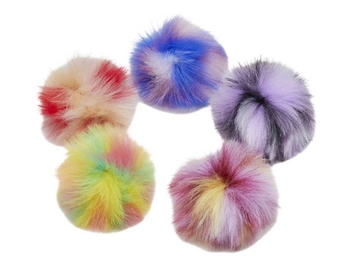 Jibbitz Crocs Dyed Puff 5 Pack