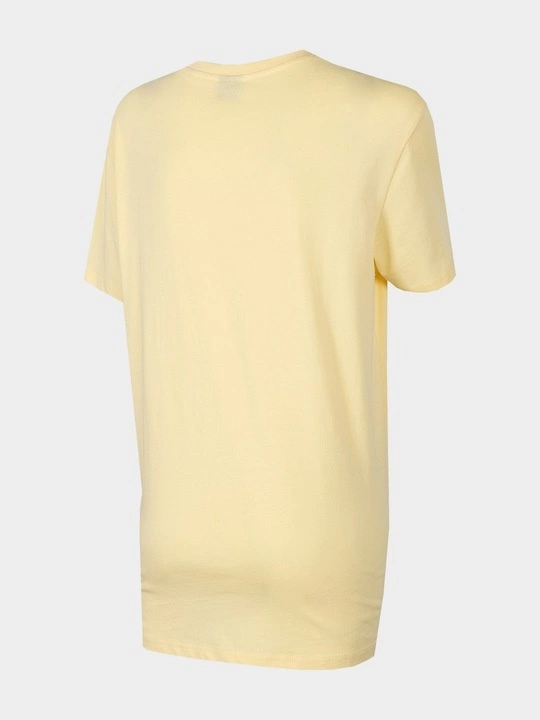 Koszulka damska 4F jasny żółty