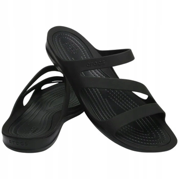 Sandały Crocs Swiftwater Sandal W Black/Black