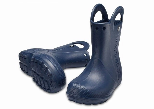 Kalosze Crocs Handle Rain Boot Kids Navy