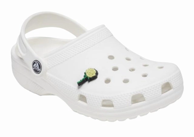 Jibbitz Crocs White Rose