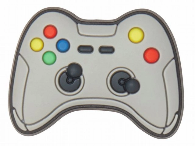 Jibbitz Crocs Grey Game Controller