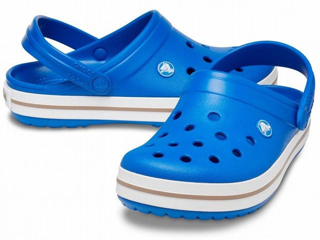 Klapki Crocs Crocband Blue Bolt